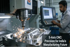 5-Axis CNC Machining Boosts Precision Manufacturing Efficiency in India by 30%
